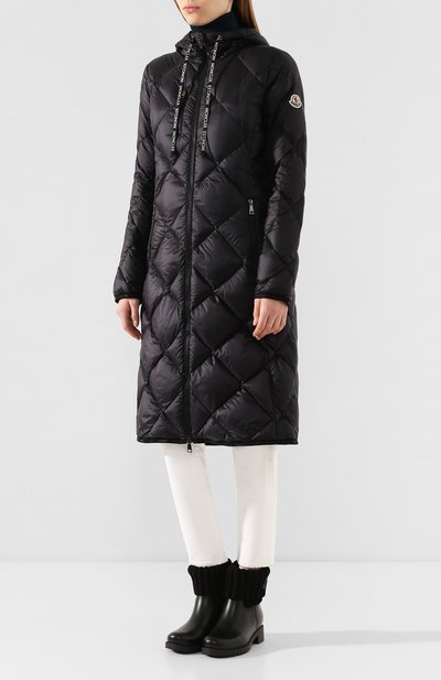 Пуховое пальто suvex MONCLER черного цвета по цене 133000 руб., арт. F1-093-1C515-00-C0381, фото 3 Пуховое пальто suvex MONCLER, арт. F1-093-1C515-00-C0381, фото 3