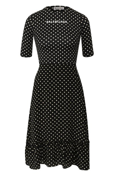 Женское платье в горох BALENCIAGA, арт. 571127/TFL87