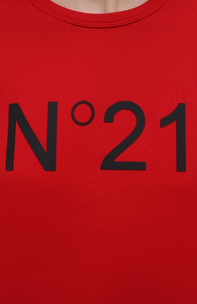 Хлопковый свитшот N21, арт. 21E N2M0/E041/6313, фото 5