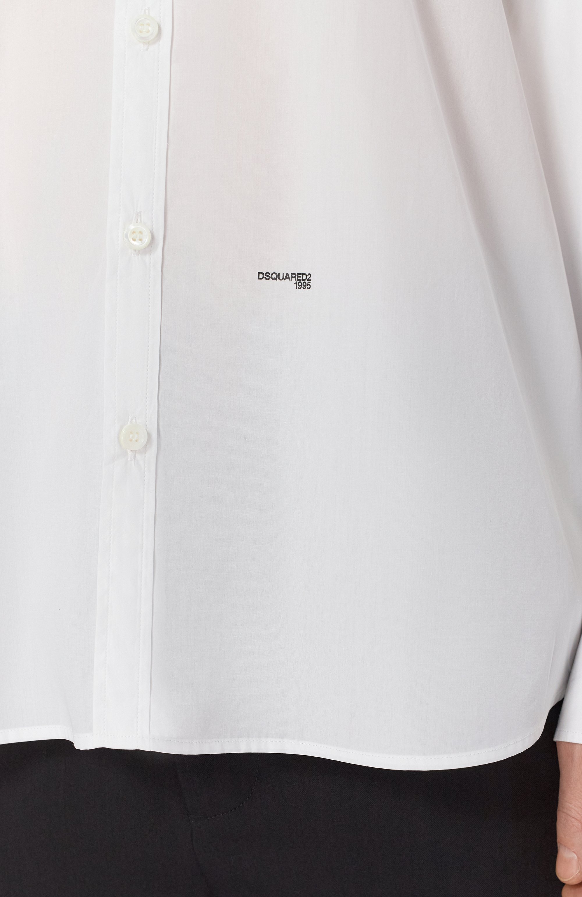 Хлопковая рубашка DSQUARED2, арт. S71DM0776/D35222, фото 5