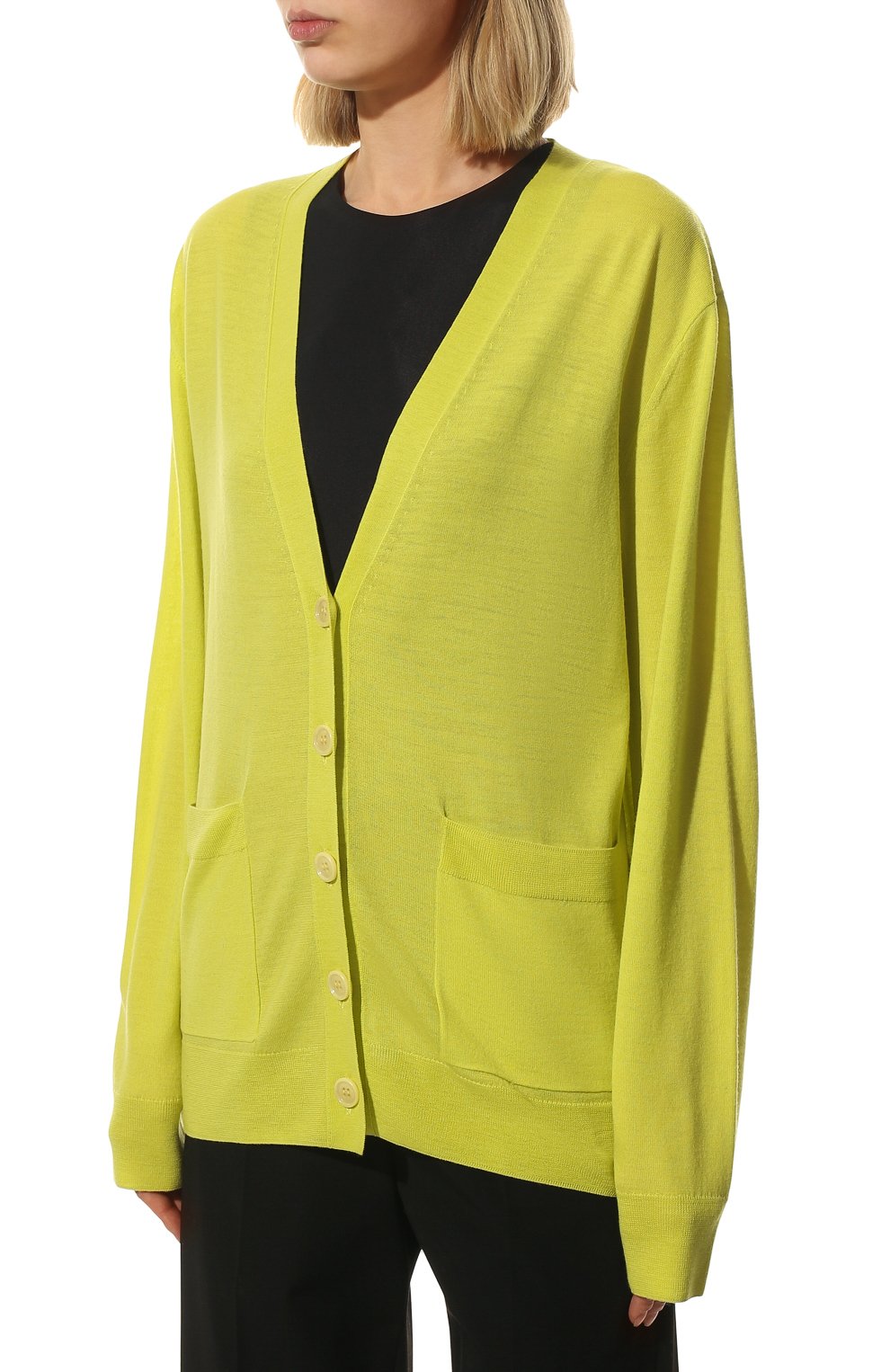 Шерстяной кардиган DRIES VAN NOTEN, арт. 221-011296-4702, фото 3