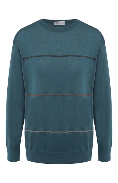 Женский пуловер из смеси кашемира и шелка BRUNELLO CUCINELLI, арт. M13861210