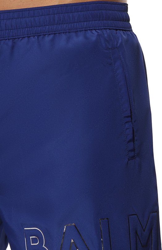 Плавки-шорты Balmain BWB641280 Синий  BWB641280 Фото 4