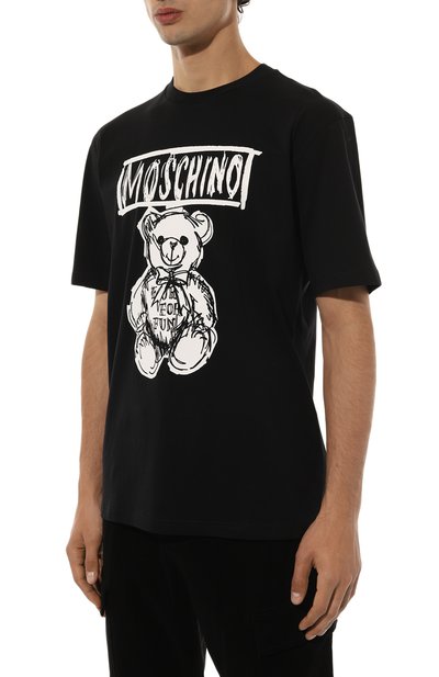 Хлопковая футболка MOSCHINO, арт. V0711/7041, фото 3
