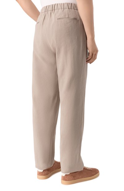 Льняные брюки GIORGIO ARMANI, арт. GM001625/TE10954, фото 4