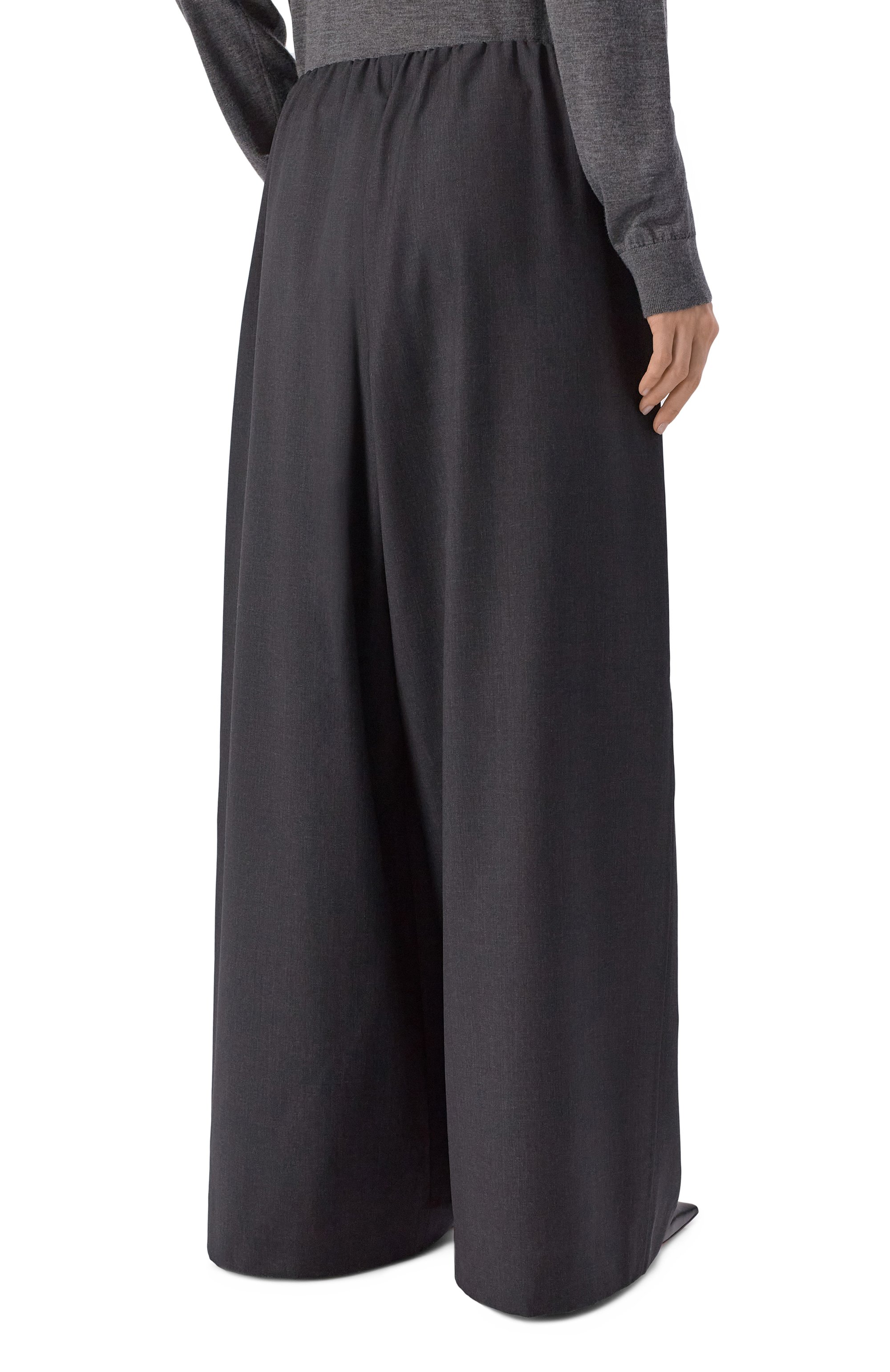 Шерстяные брюки TOTEME, арт. 261-WRB0343-FB0552, фото 4