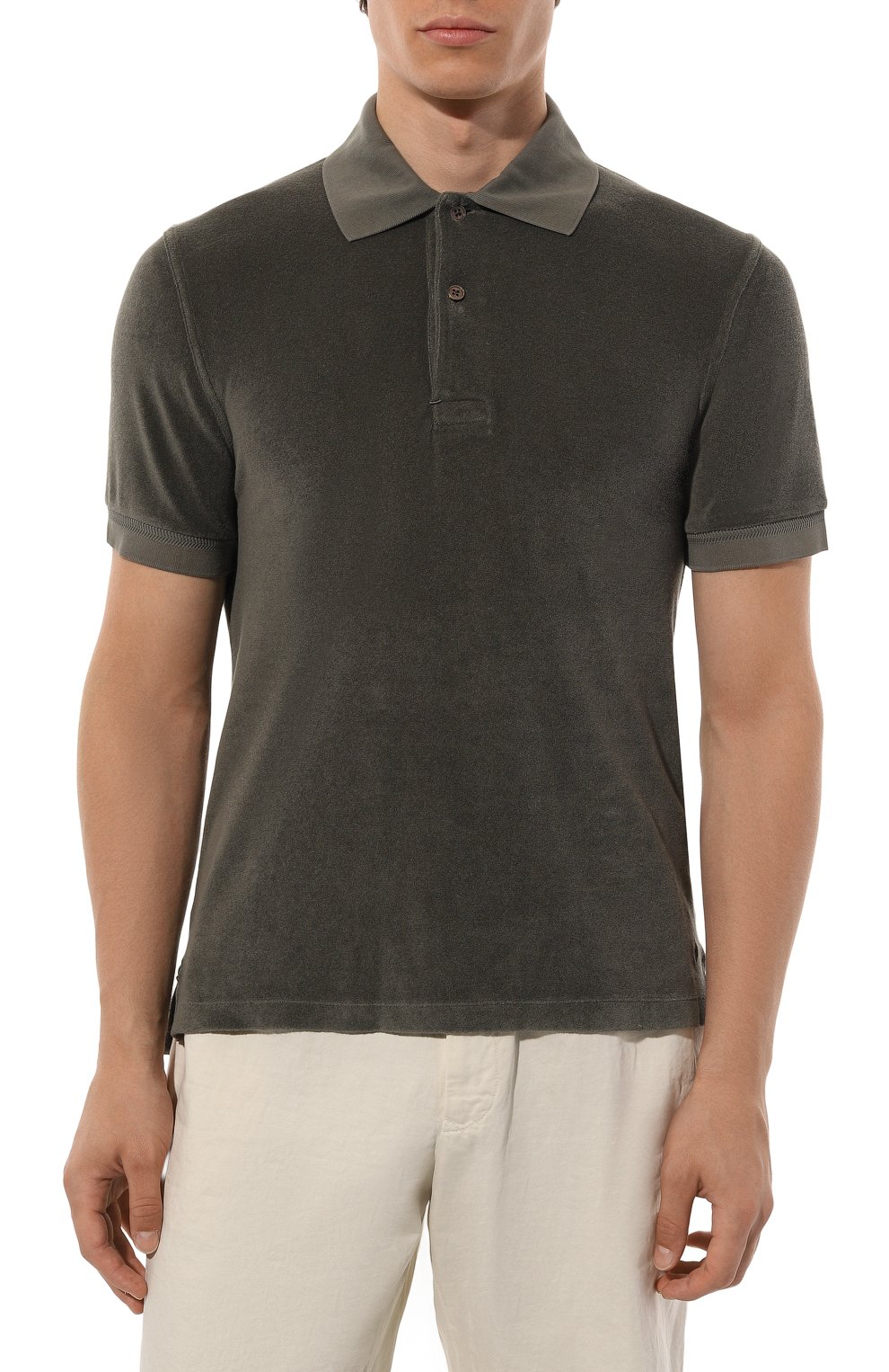 Хлопковое поло TOM FORD, арт. JMC010/JPS003, фото 3