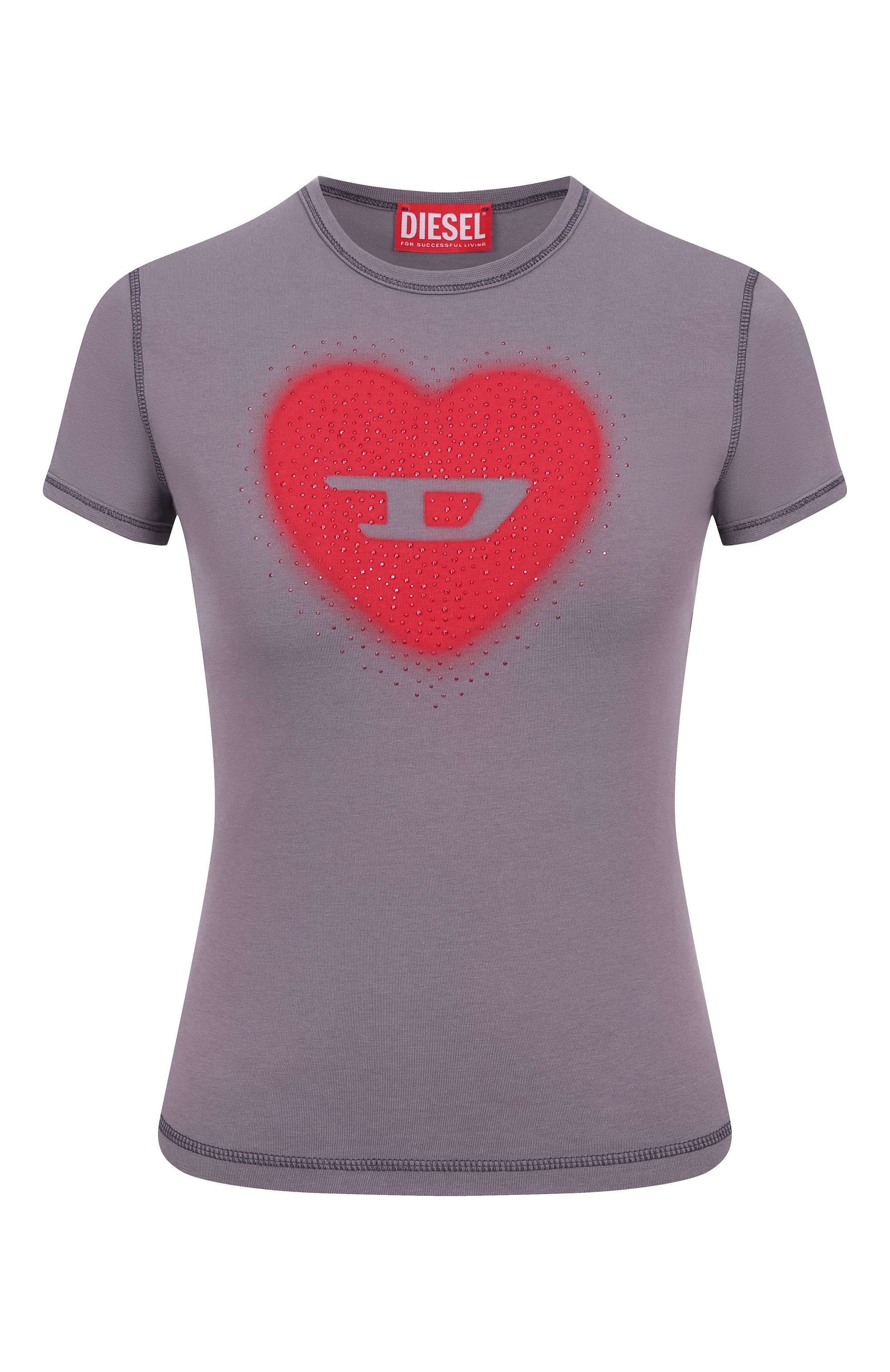 Хлопковая футболка DIESEL, арт. A20980/0QHHA, фото 1