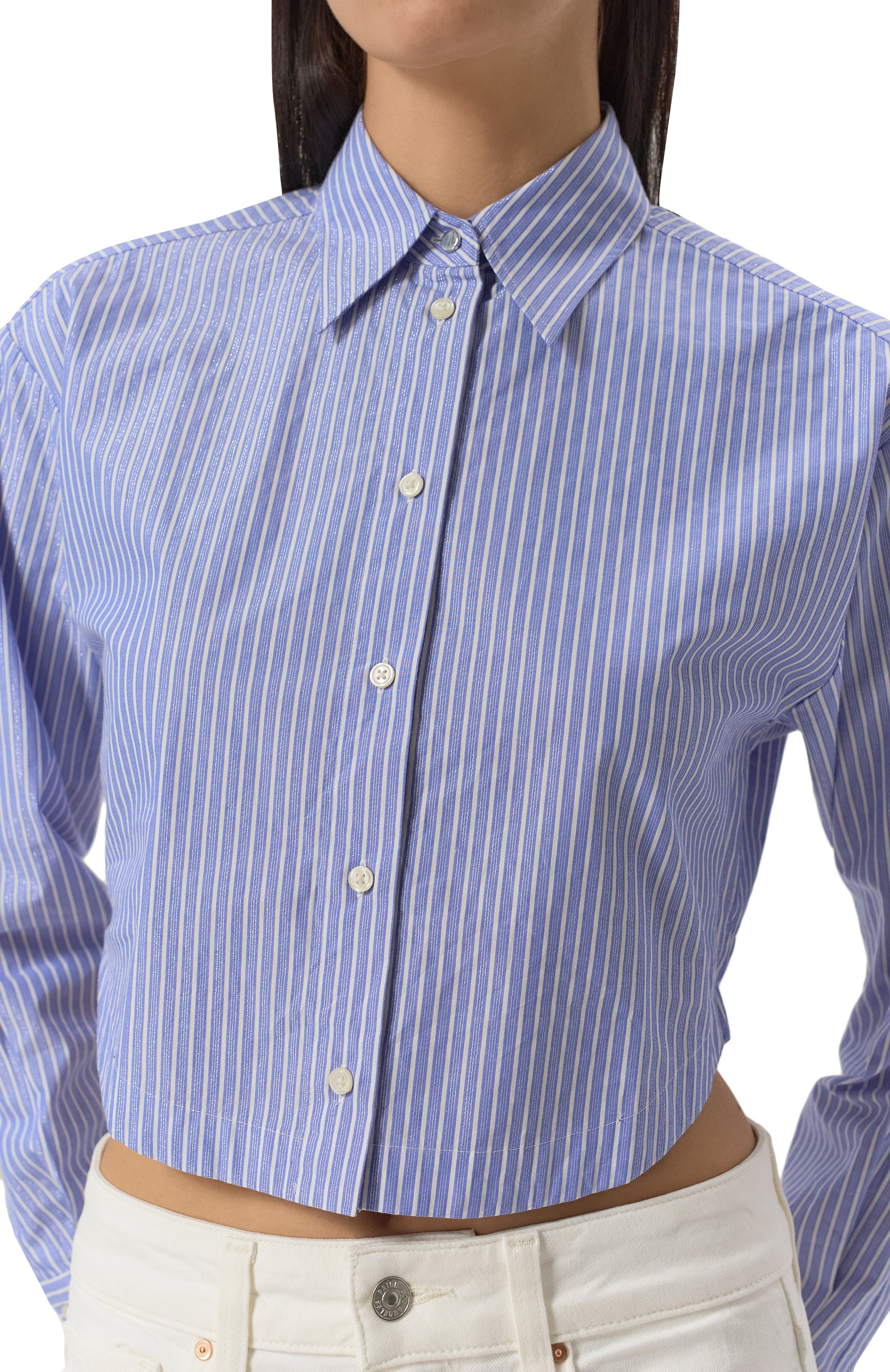 Хлопковая рубашка BOSS ORANGE, арт. 50531064, фото 5