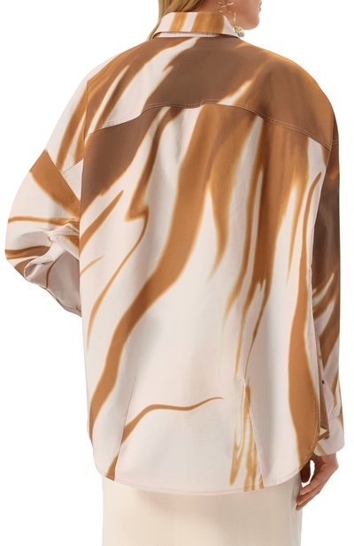 Хлопковая рубашка DRIES VAN NOTEN, арт. 251-010713-1036, фото 4