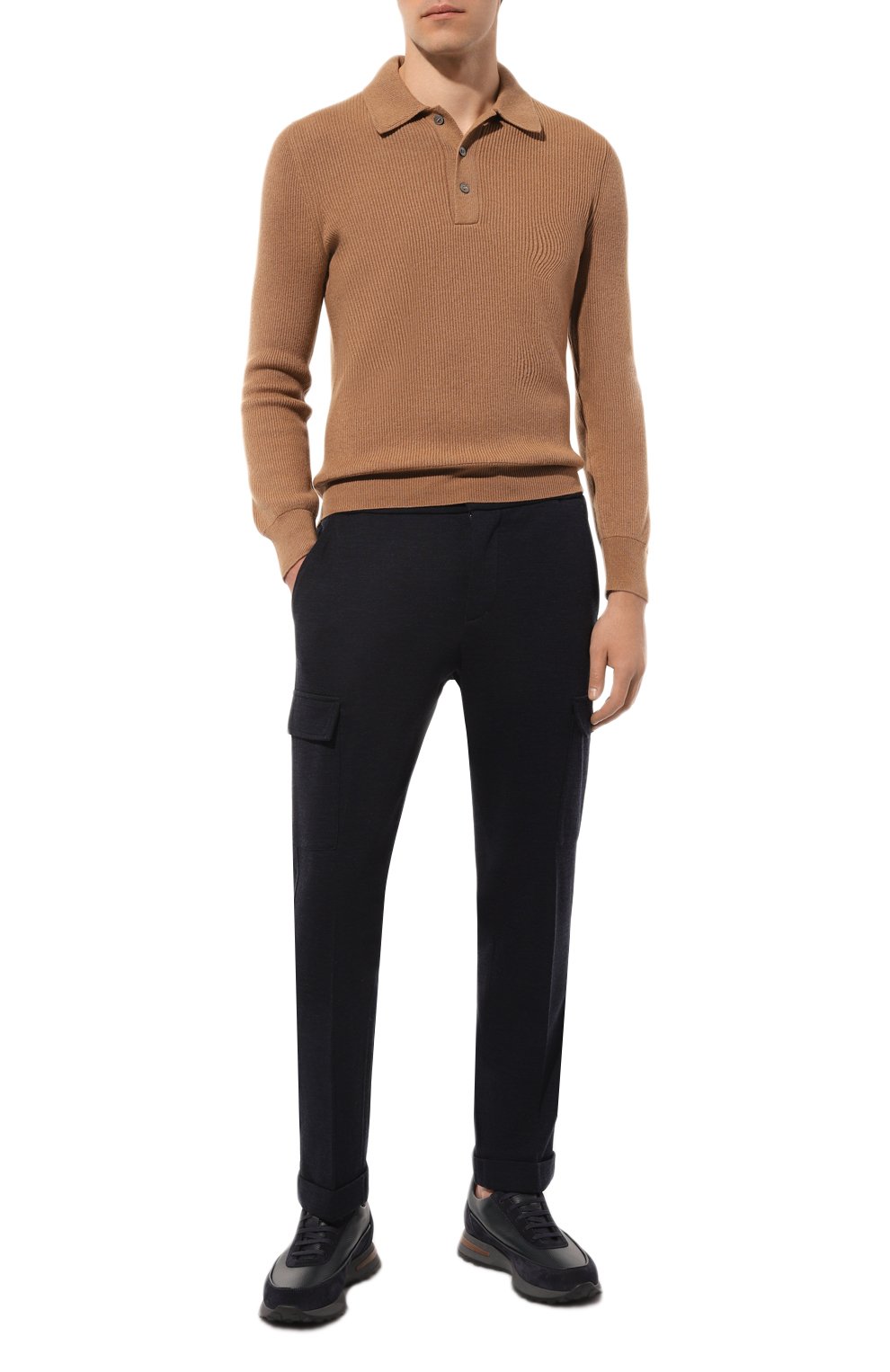 Кожаные кроссовки BLU BARRETT, арт. R0Y-009.1, фото 2