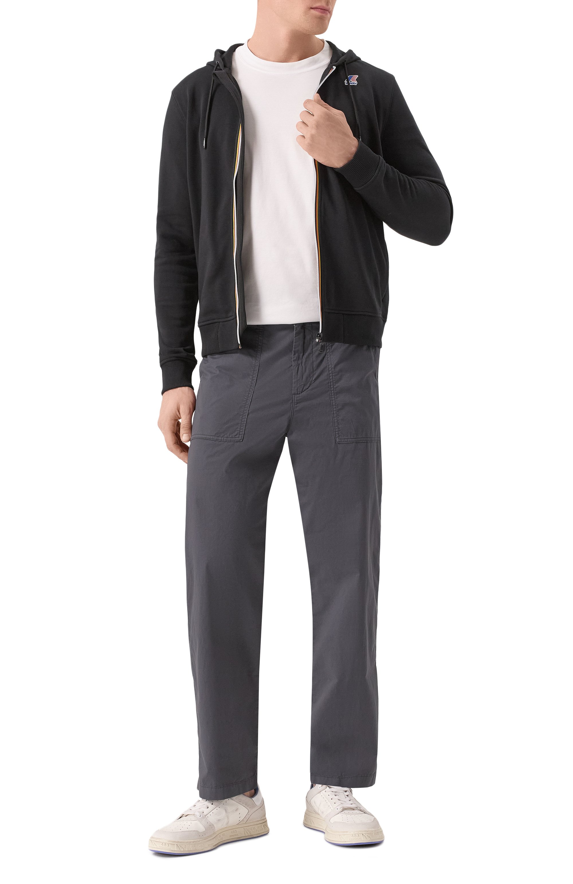 Хлопковые брюки PARAJUMPERS, арт. PMPACL03, фото 2