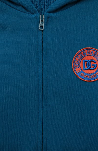 Хлопковая толстовка DOLCE & GABBANA, арт. L4JWFC/G7E4F/2-6, фото 3