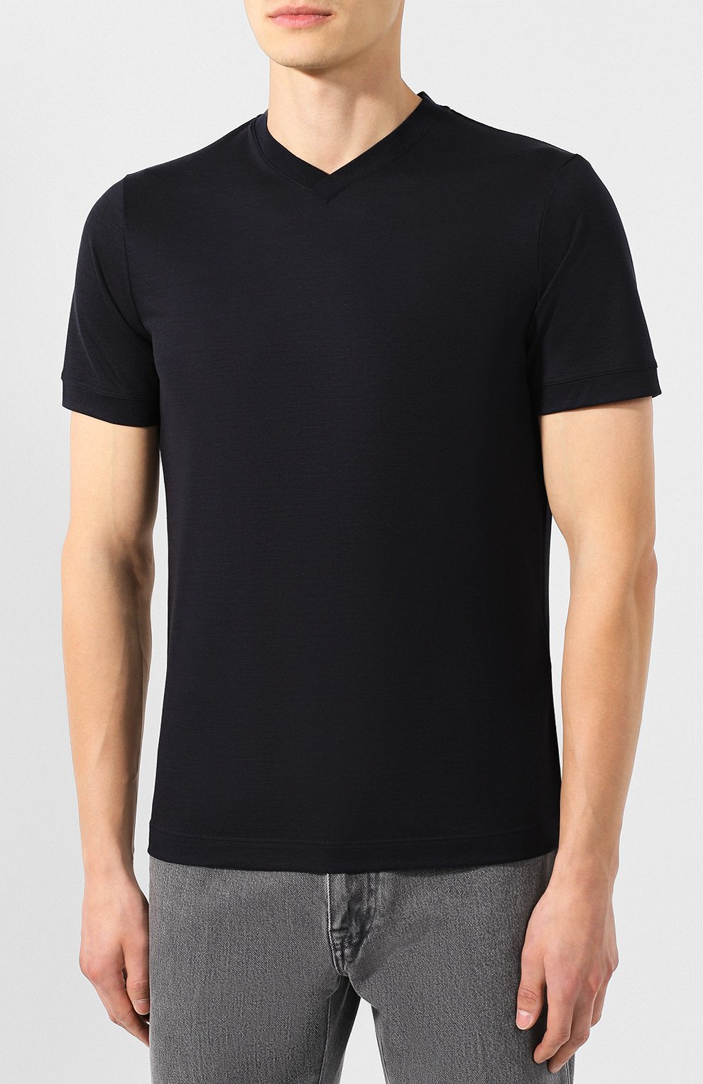 Шерстяная футболка GIORGIO ARMANI, арт. 3GSM56/SJAQZ, фото 3