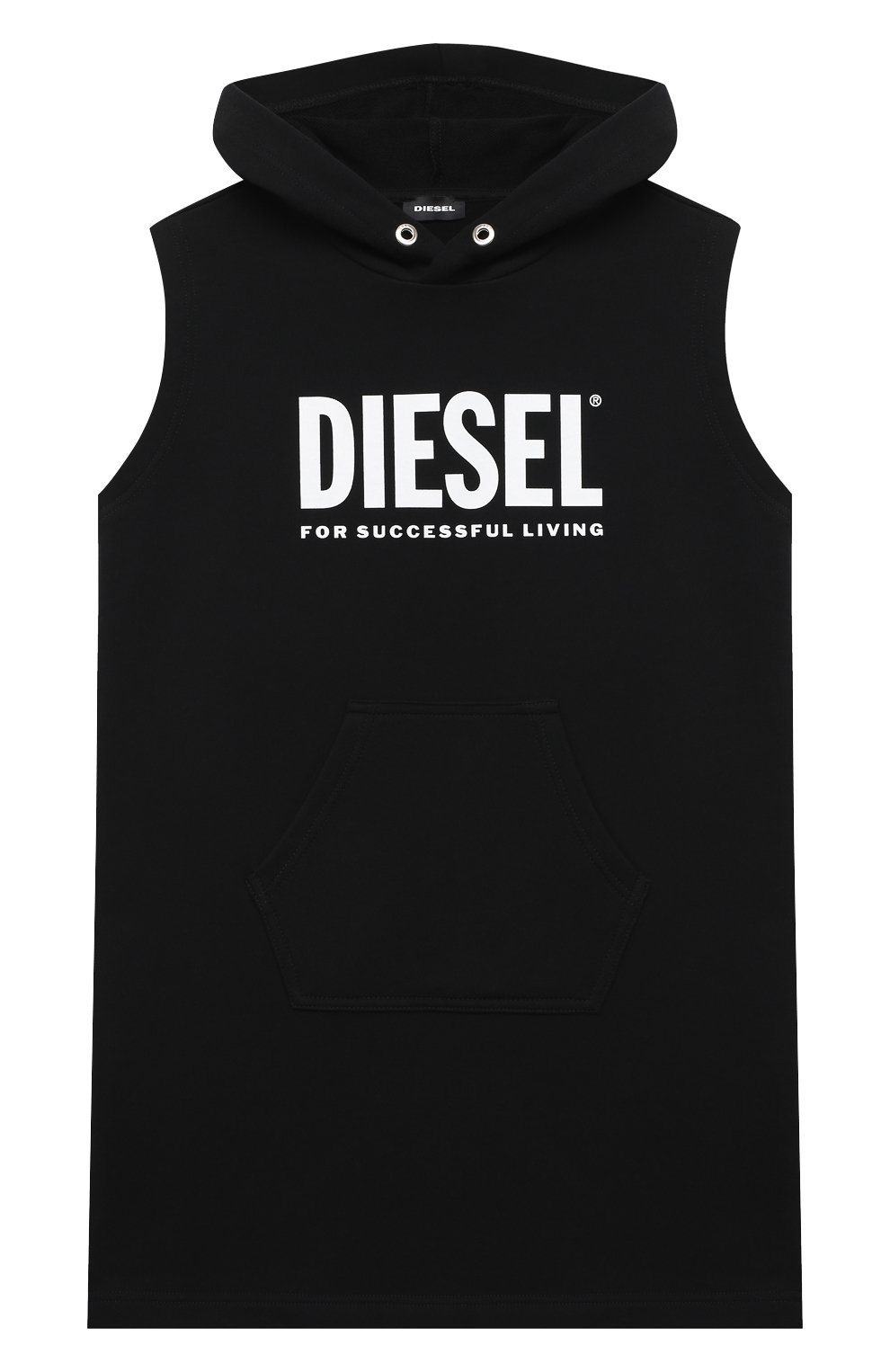 Хлопковое платье с капюшоном DIESEL, арт. J00192-0IAJH, фото 1