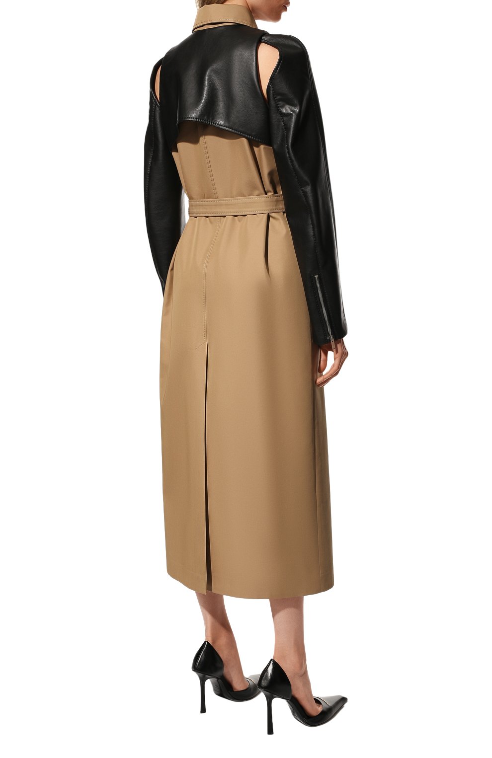 Тренч со съемными рукавами YULIAWAVE, арт. 1A2TC00600780BEGP, фото 4