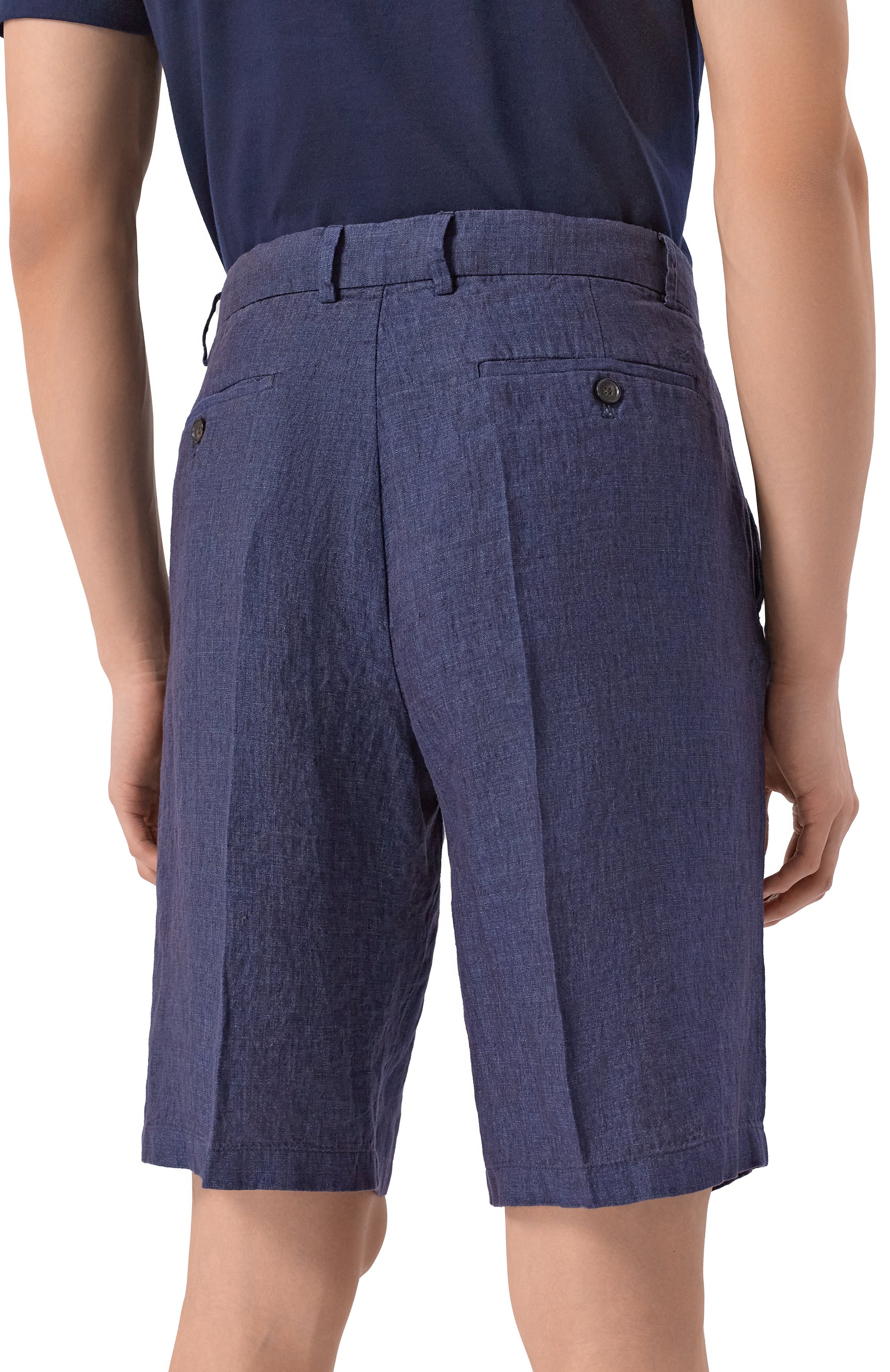 Льняные шорты PAUL&SHARK, арт. 25414042, фото 4