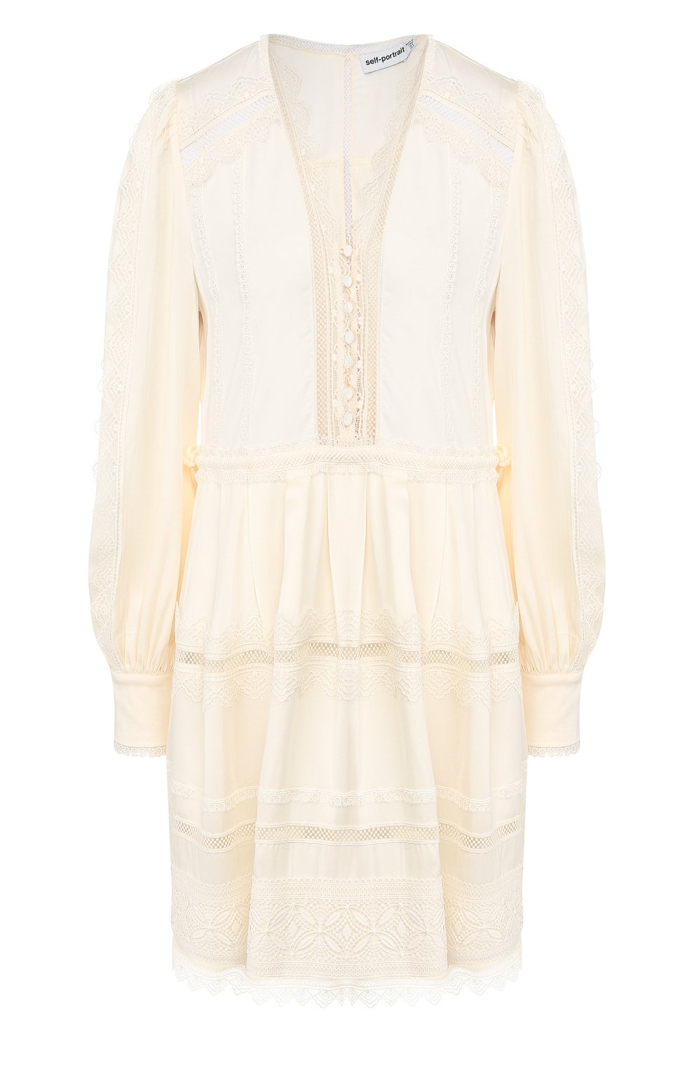 Платье из вискозы SELF-PORTRAIT, арт. RS20-092W, фото 1