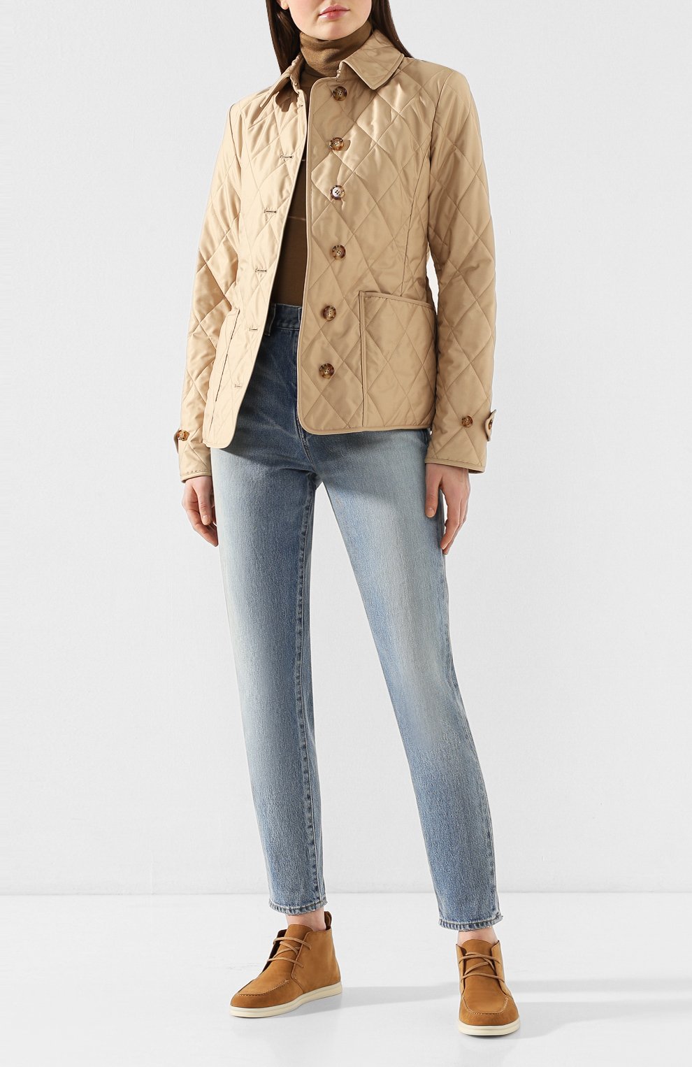 Замшевые ботинки namib LORO PIANA, арт. FAI9976, фото 2