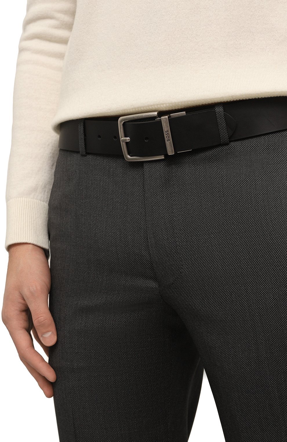 Кожаный ремень BOSS, арт. 50503369, фото 2