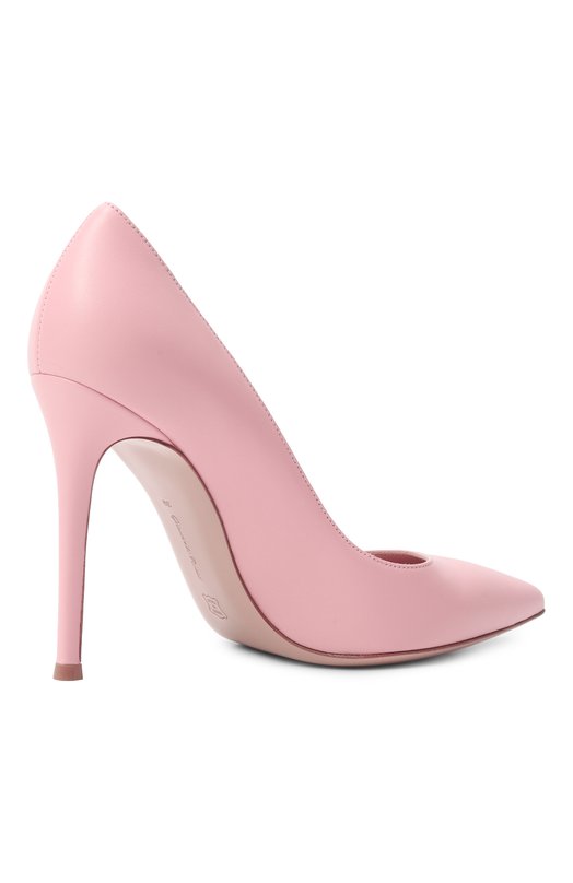 Кожаные туфли Gianvito 105 Gianvito Rossi G28470.15RIC.NAPSAKU Розовый  G28470.15RIC.NAPSAKU Фото 5