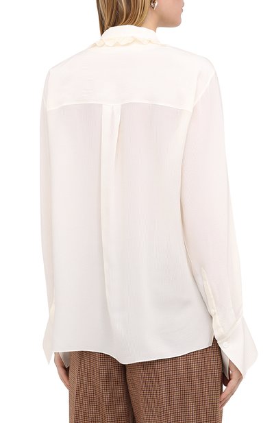 Шелковая блузка CHLOÉ, арт. CHC20AHT20317, фото 5
