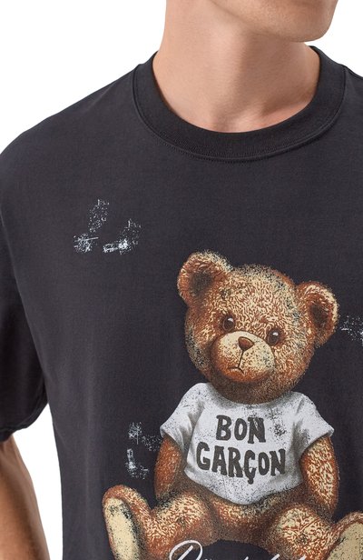 Хлопковая футболка DOMREBEL, арт. M G00D BEAR/T-SHIRT, фото 5