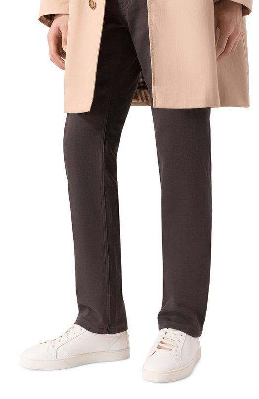 Кожаные кеды Tod’s XXM04L0HZ40EK0 Белый  XXM04L0HZ40EK0 Фото 3