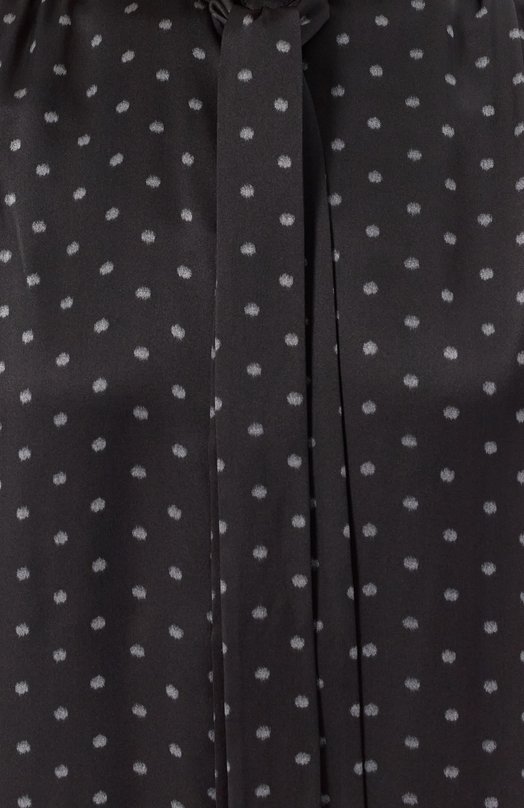 Атласная блузка Ann Demeulemeester B0012793/FA618 Чёрный  B0012793/FA618 Фото 5
