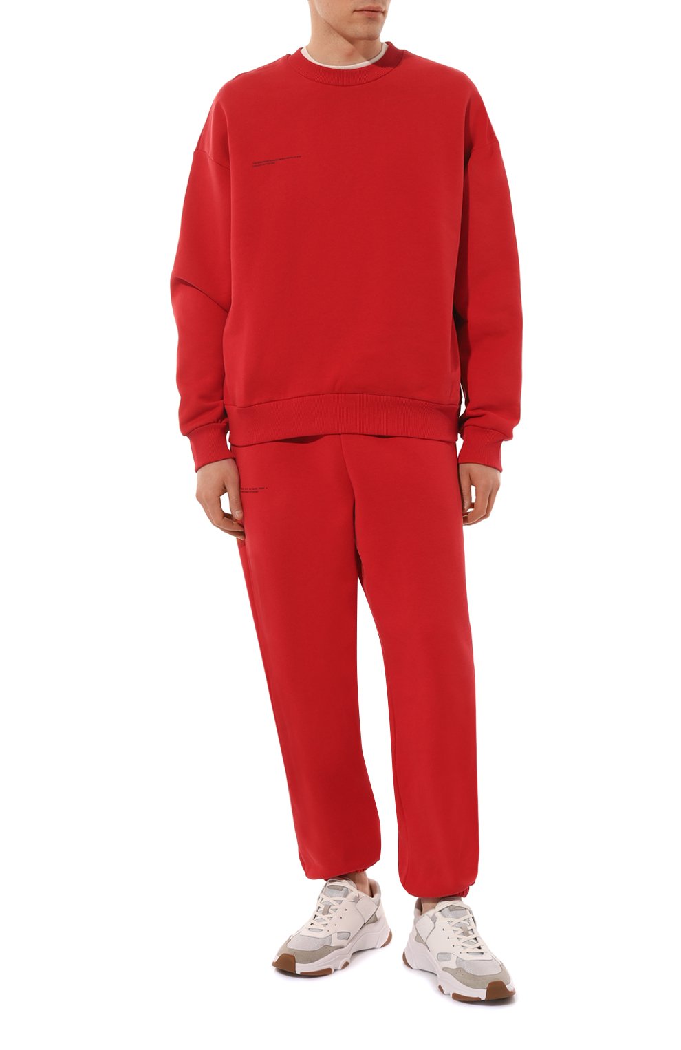 Хлопковые джоггеры PANGAIA, арт. RECYCLED COTTON TRACK PANTS, фото 6