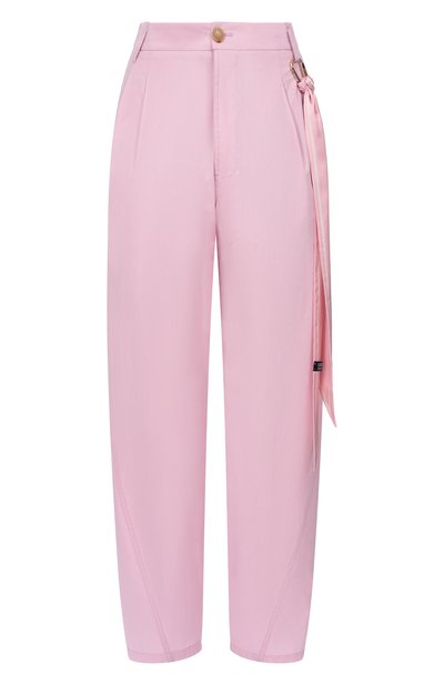 Женские хлопковые брюки DARKPARK, арт. WTR36 FAC134/PHEBE-LIGHT C0TT0N P0PELINE WIDE-LEG