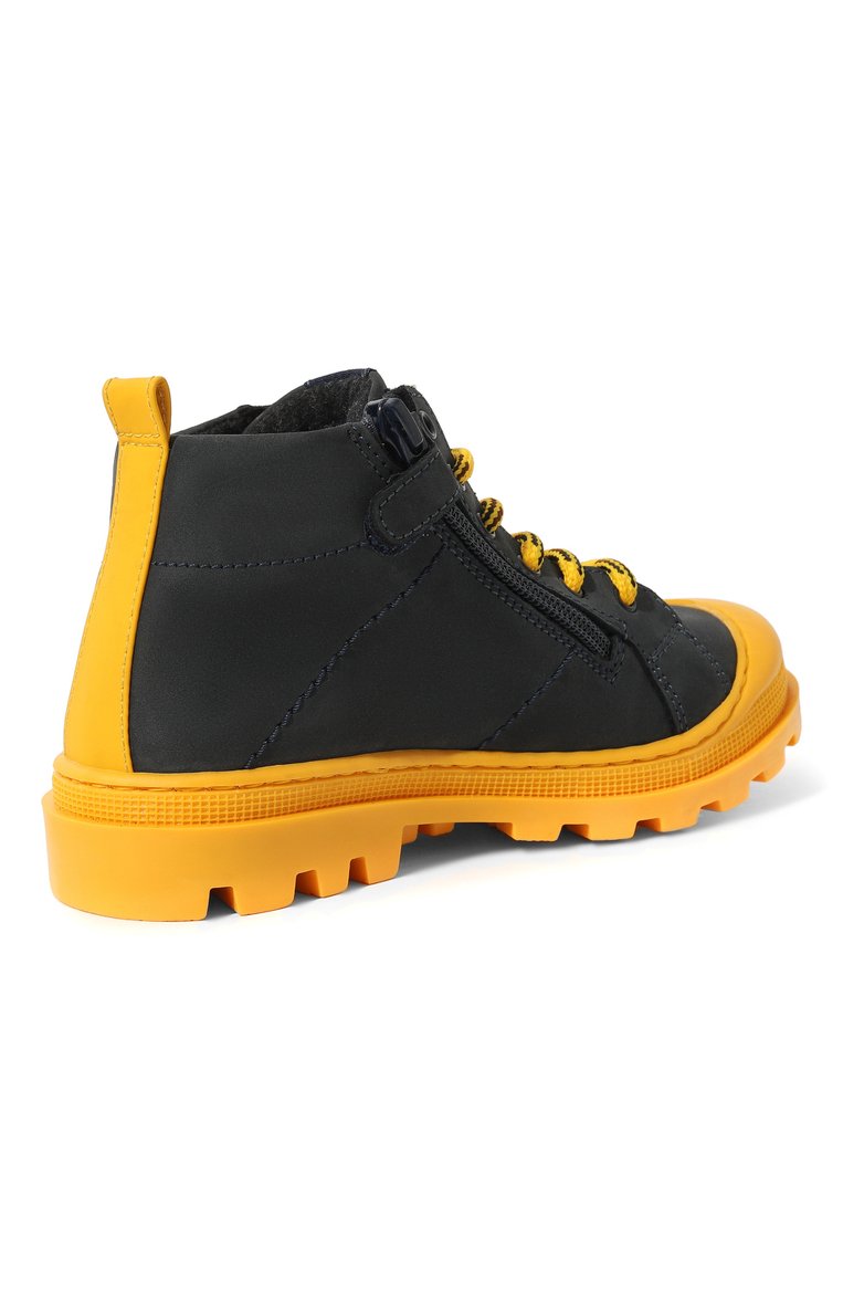 Кожаные ботинки WALKEY, арт. Y1B4-42185-1578/25-29, фото 3