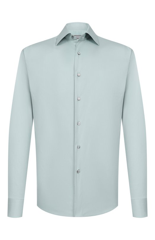 Хлопковая сорочка Canali CCLX018/GA03292 Зелёный CCLX018/GA03292