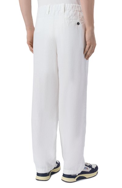 Брюки из хлопка и льна C.P. COMPANY, арт. 20CMPA251A/1103410, фото 4