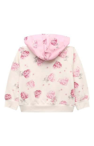 Хлопковая толстовка MONNALISA, арт. 39D800, фото 2