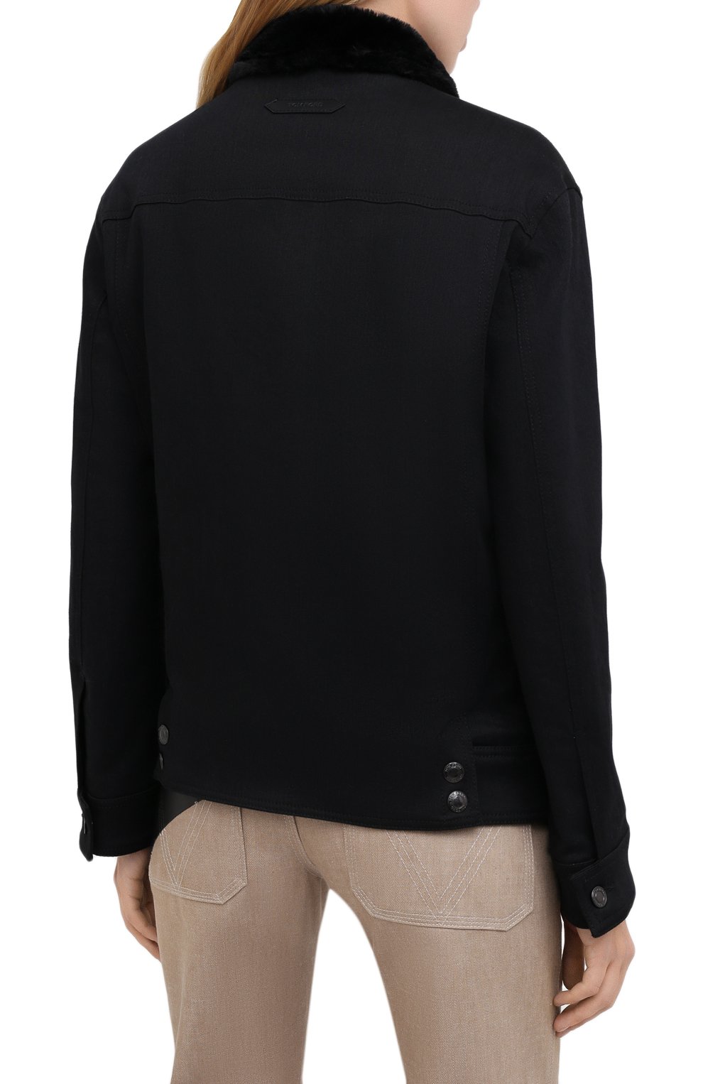 Куртка TOM FORD черного цвета по цене 313500 руб., арт. GID040-DEX110, фото 5 Куртка TOM FORD, арт. GID040-DEX110, фото 5