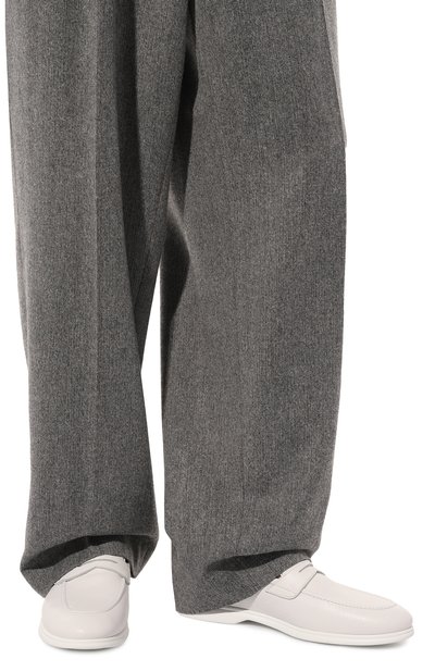 Кожаные пенни-лоферы KITON, арт. USSA075N01073, фото 3