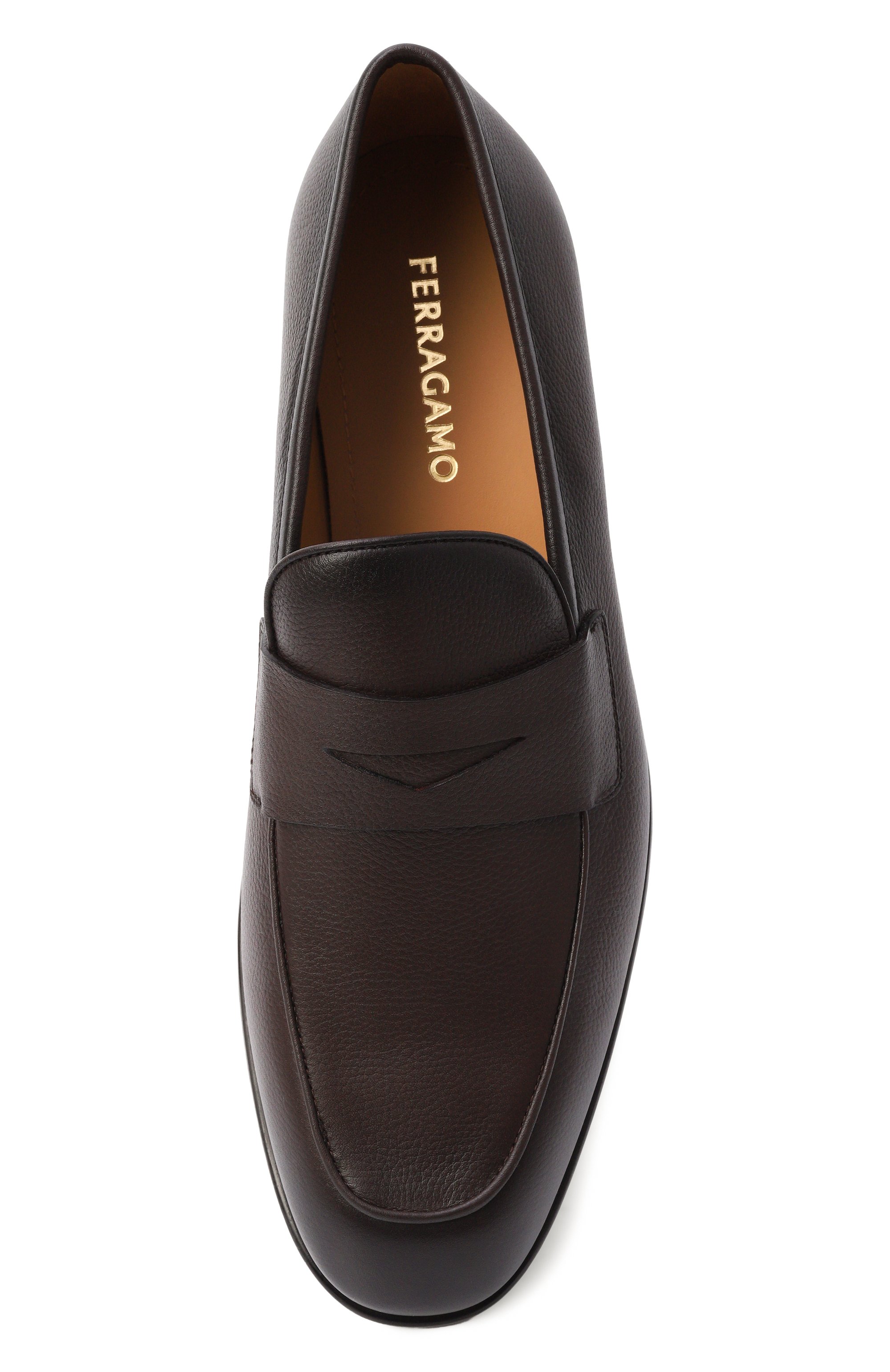 Кожаные пенни-лоферы foster FERRAGAMO, арт. 021668/774, фото 5