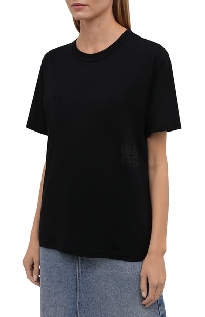 Хлопковая футболка ALEXANDERWANG.T, арт. 4CC3211281, фото 3