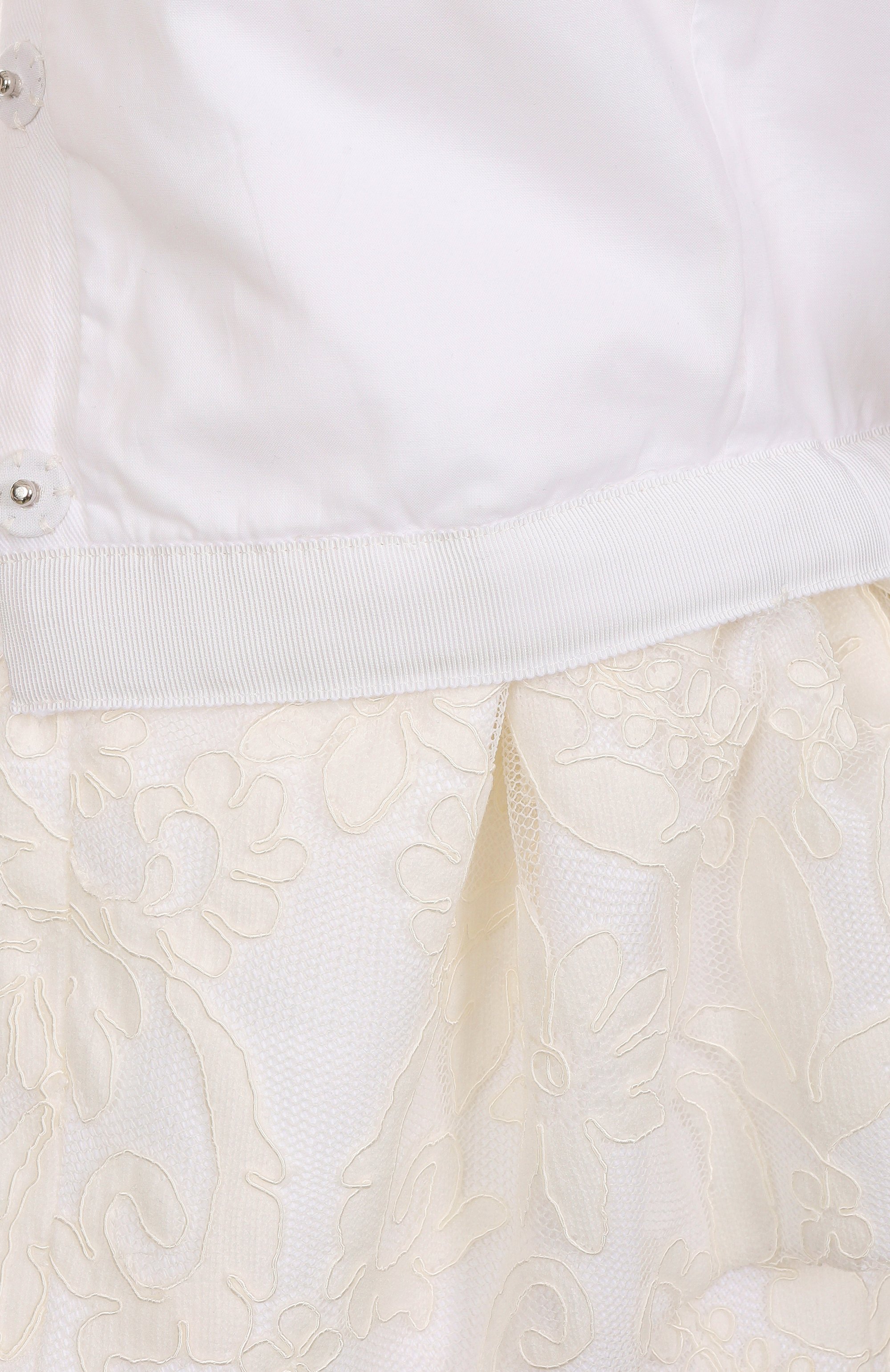 Жакет GIAMBATTISTA VALLI белого цвета по цене 399500 руб., арт. 25SSPVCA6022-02STA, фото 7 Жакет GIAMBATTISTA VALLI, арт. 25SSPVCA6022-02STA, фото 7