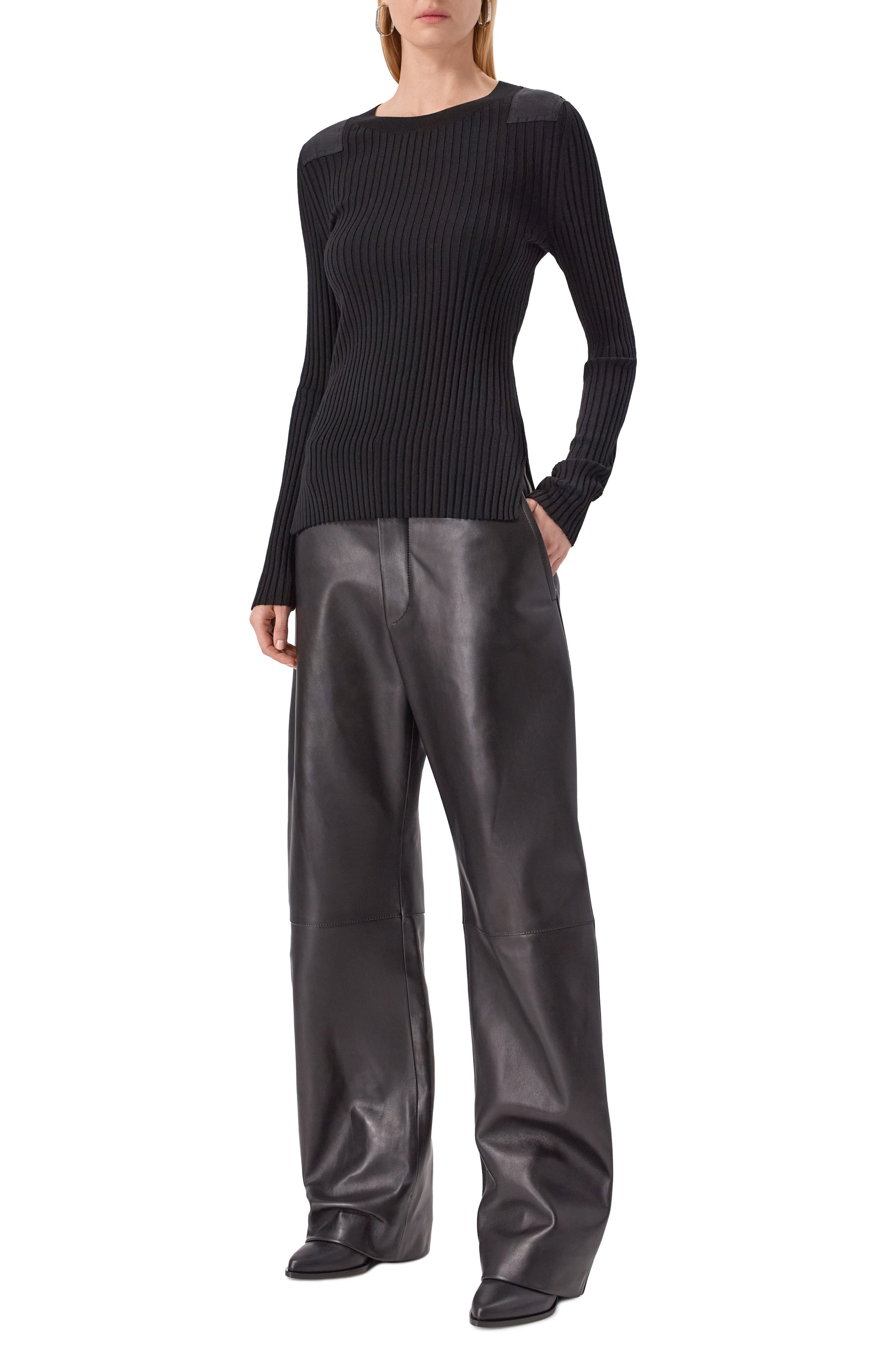 Шерстяной пуловер HELMUT LANG, арт. P01HW701, фото 2