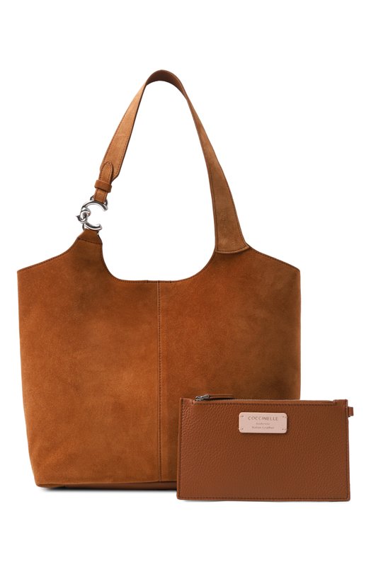 Сумка-тоут C-Easy small Coccinelle E1 THE 11 02 01 Коричневый  E1 THE 11 02 01 Фото 7