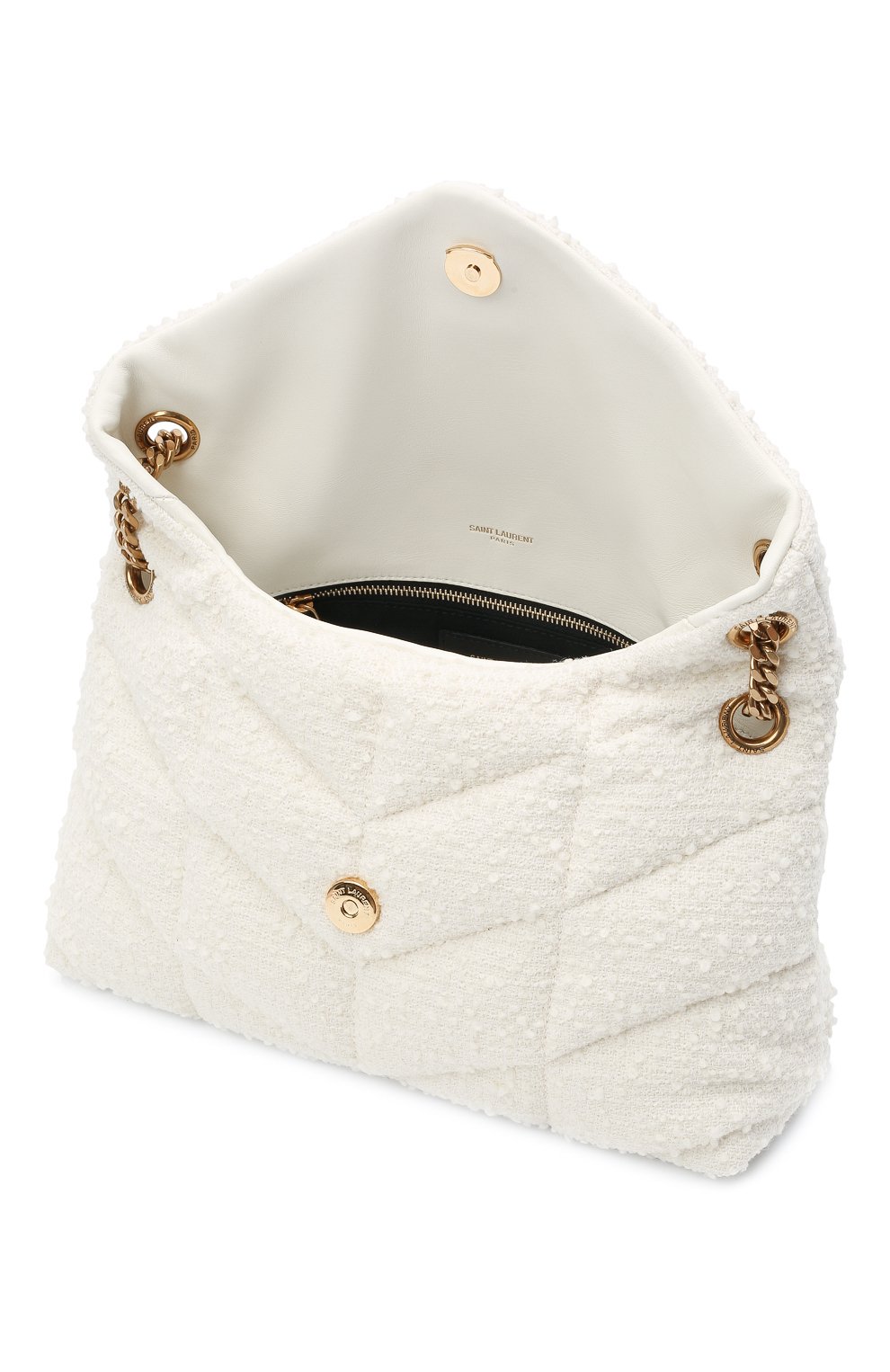 Сумка puffer loulou small SAINT LAURENT, арт. 577476/2RL27, фото 4