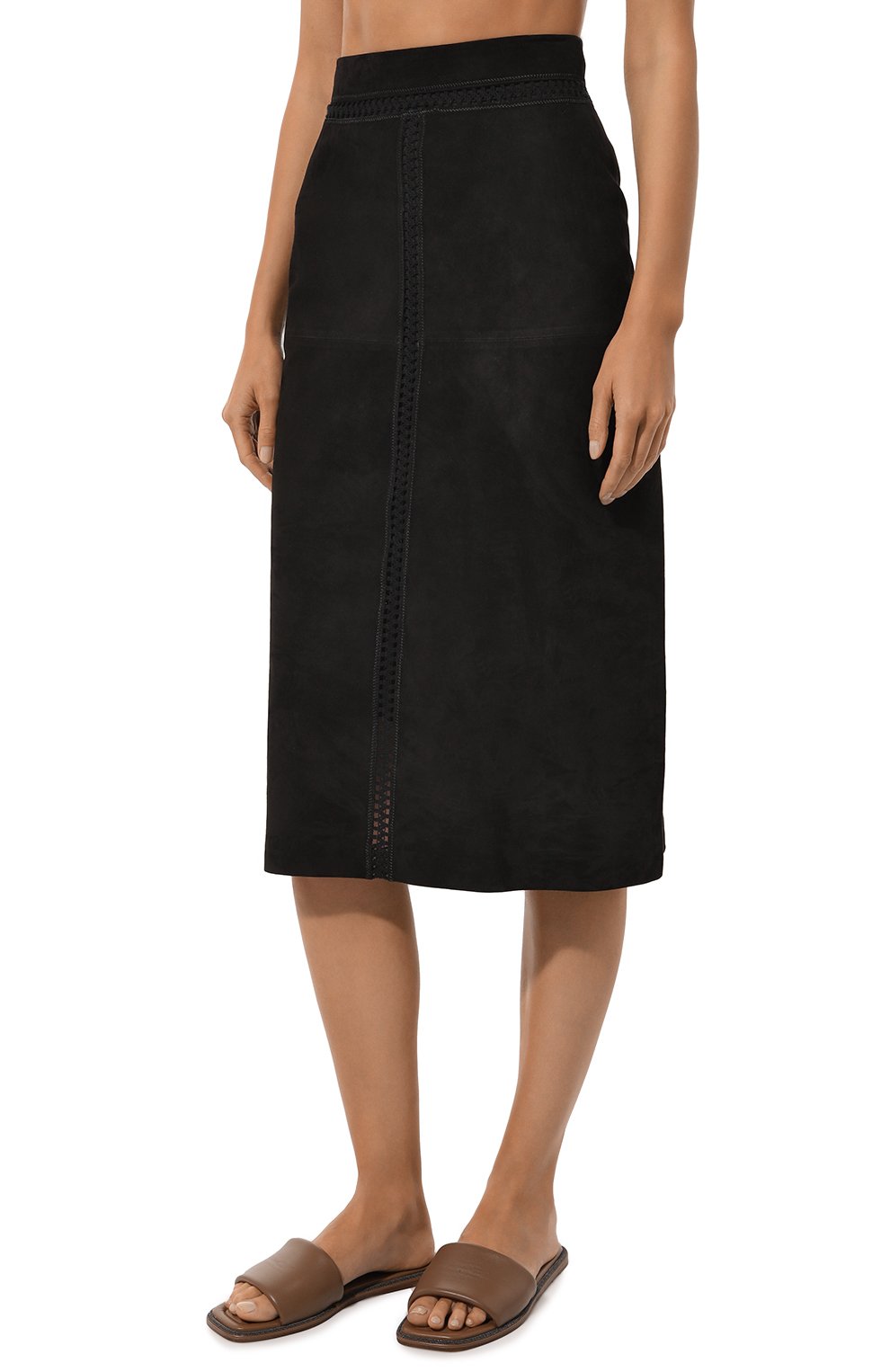 Замшевая юбка MVST, арт. ZBET-X1155-2, фото 3