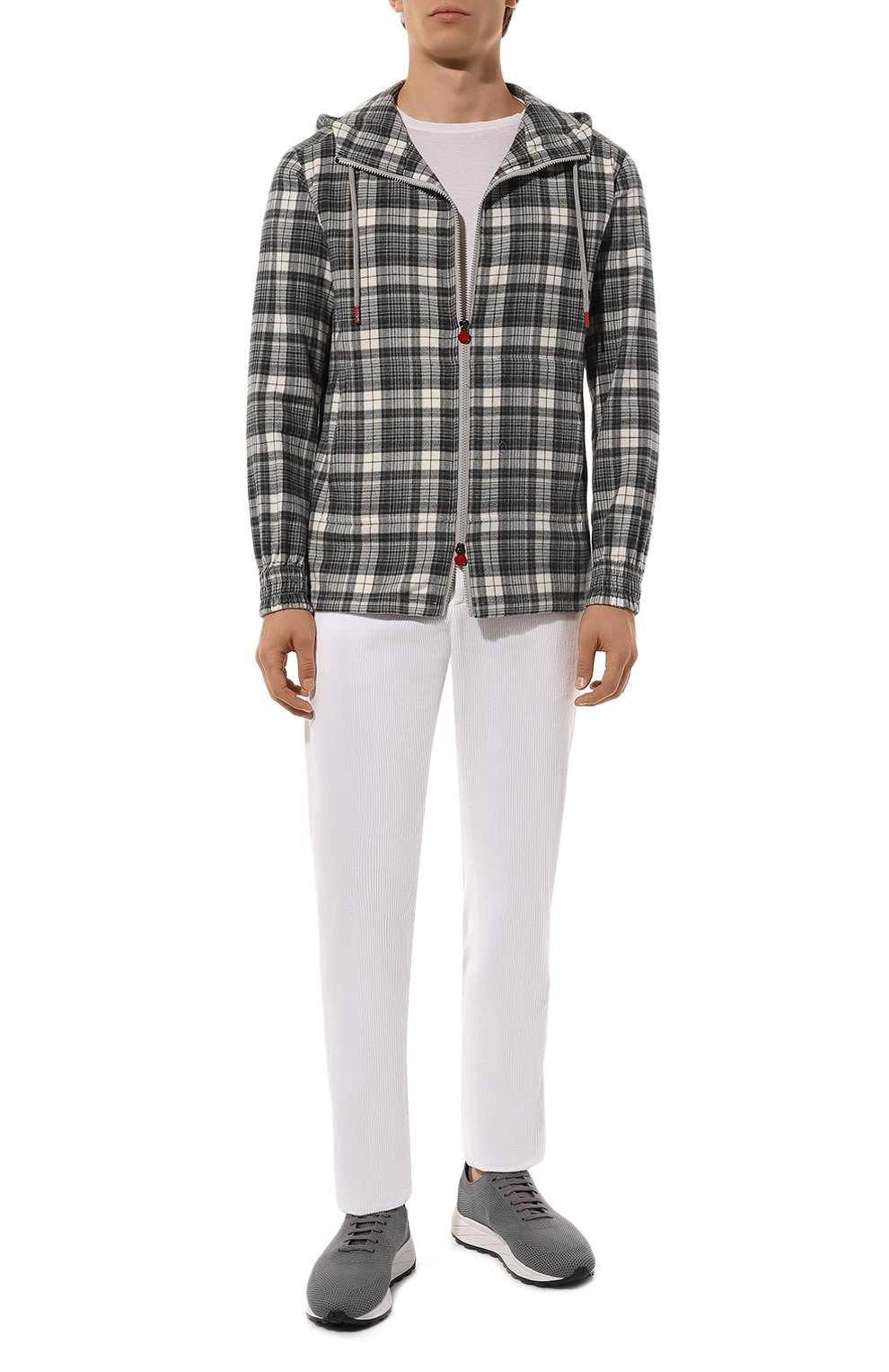 Хлопковая рубашка KITON, арт. UMC010H0907206, фото 2