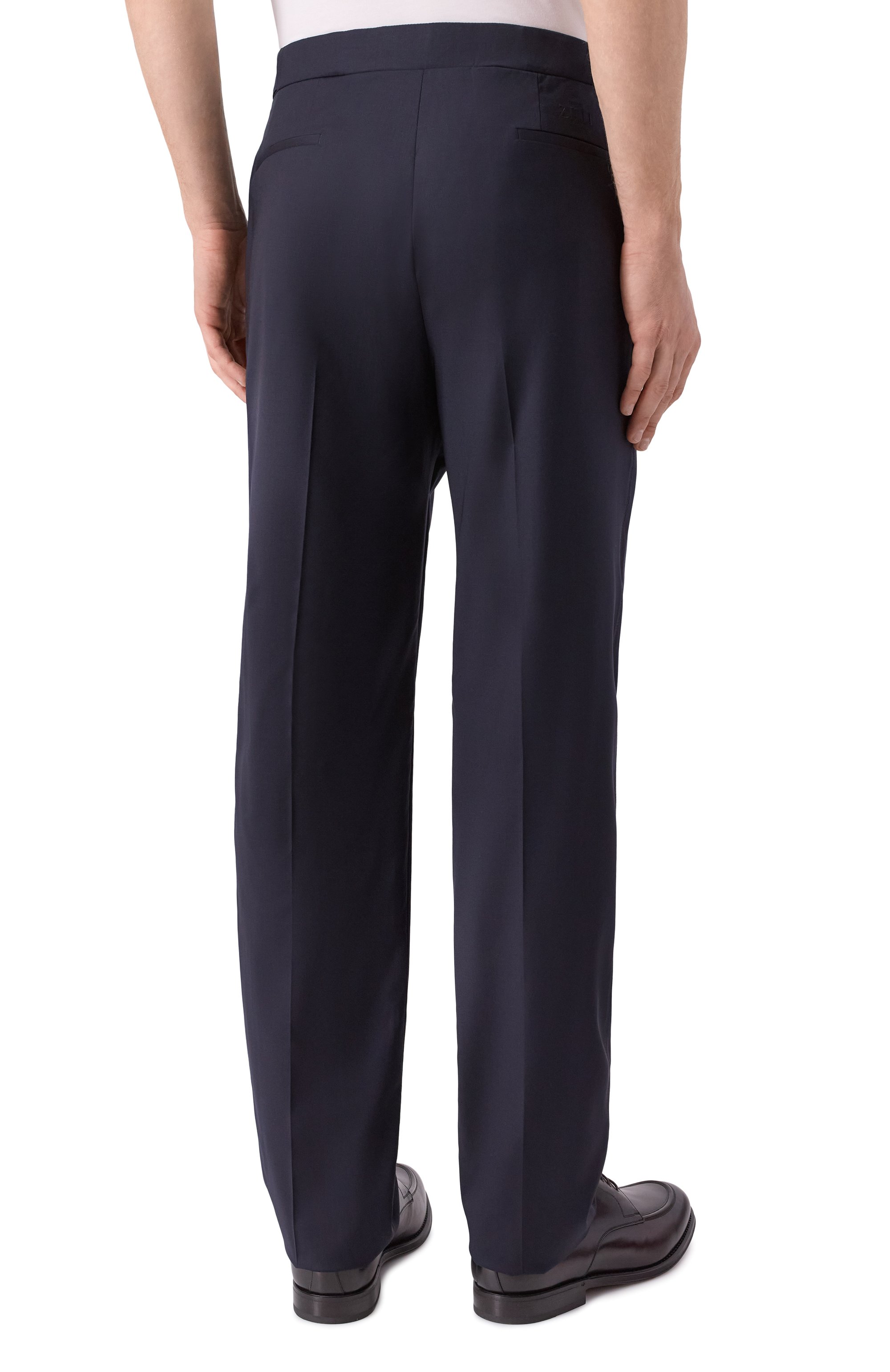 Шерстяные брюки ZILLI, арт. CPPTA1M028660014U/50, фото 4