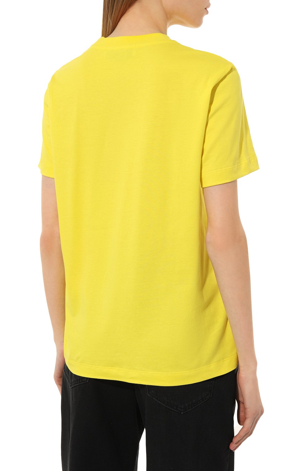 Хлопковая футболка MSGM, арт. 3442MDM500/237002, фото 4