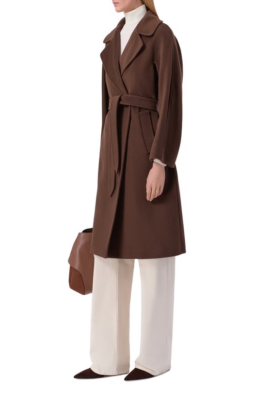 Замшевые ботильоны Frankie 85 Jimmy Choo FRANKIEAB85SVV Коричневый  FRANKIEAB85SVV Фото 3