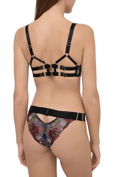 Трусы-слипы BORDELLE черного цвета по цене 21700 руб., арт. B0TANICA BRIEF, фото 3 Трусы-слипы BORDELLE, арт. B0TANICA BRIEF, фото 3