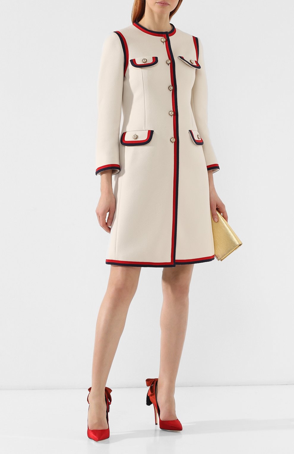 Шерстяное пальто GUCCI, арт. 544855/ZHW03, фото 2